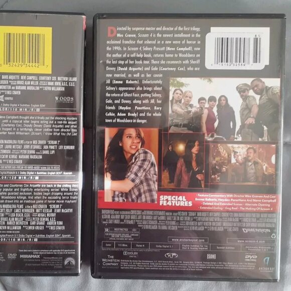 Scream Trilogy DVD Set - Black and Red - Picture 4 of 4
